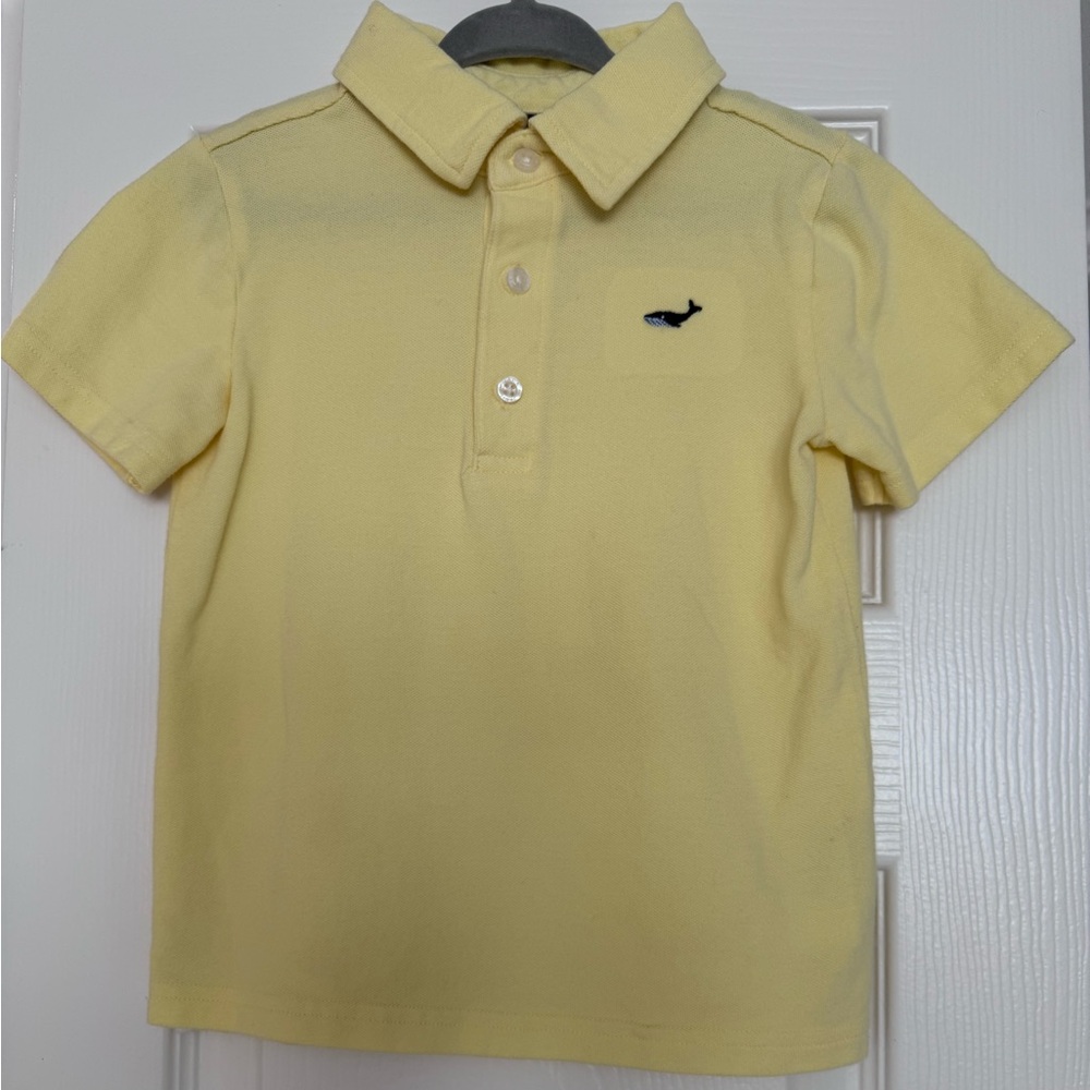Janie and Jack Yellow Polo